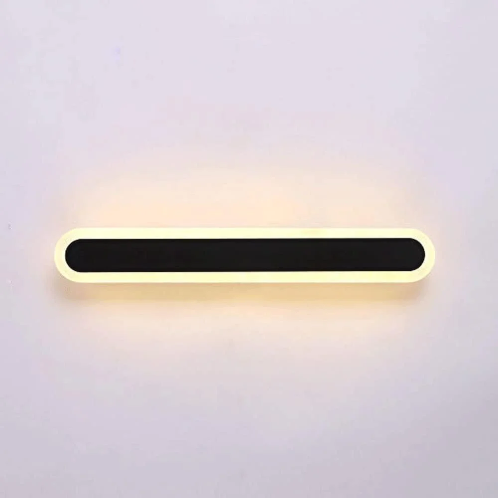 چراغ دیواری خطی فلزی داخلی، نورپردازی تزئینی اتاق نشیمن اکریلیک، چراغ شستشوی دیواری LED مدرن کنار تخت، چراغ دیواری ساده و بلند برای راهرو، اتاق غذاخوری، 40 سانتی متر چراغ دیواری خطی فلزی داخلی، نورپردازی تزئینی اتاق نشیمن اکریلیک، چراغ شستشوی دیواری LED مدرن کنار تخت، چراغ دیواری ساده و بلند برای راهرو، اتاق غذاخوری، 40 سانتی متر