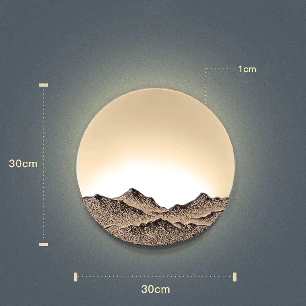 چراغ دیواری آکریلیک داخلی، چراغ دیواری کنار تخت خواب به سبک چینی جدید، چراغ دیواری مدرن LED با 3 حالت رنگ، چراغ جوی دکوراسیون راهرو با رنگ گِلی ساده چراغ دیواری آکریلیک داخلی، چراغ دیواری کنار تخت خواب به سبک چینی جدید، چراغ دیواری مدرن LED با 3 حالت رنگ، چراغ جوی دکوراسیون راهرو با رنگ گِلی ساده