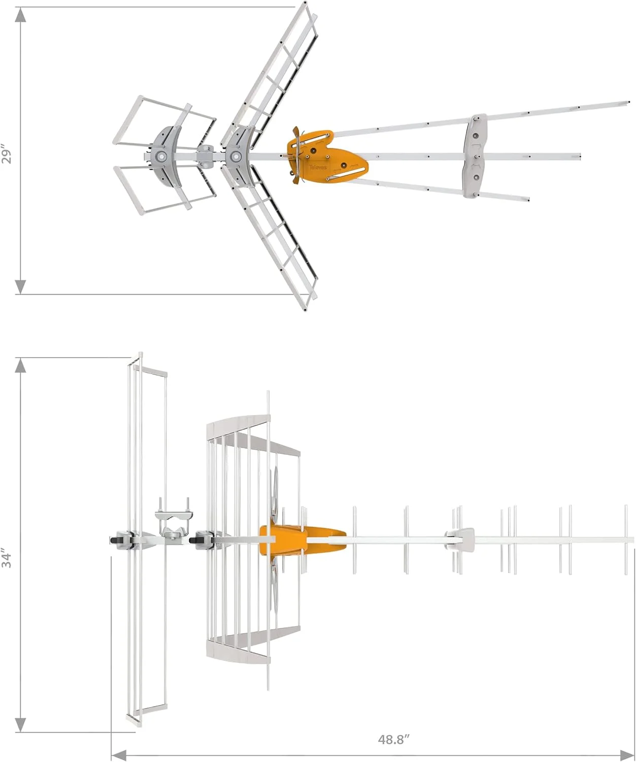 آنتن هوشمند بیرونی HDTV تقویت شده Televes DATBOSS با فیلتر 5G مدل 149484 (جایگزین مدل 149483)… آنتن هوشمند بیرونی HDTV تقویت شده Televes DATBOSS با فیلتر 5G مدل 149484 (جایگزین مدل 149483)…