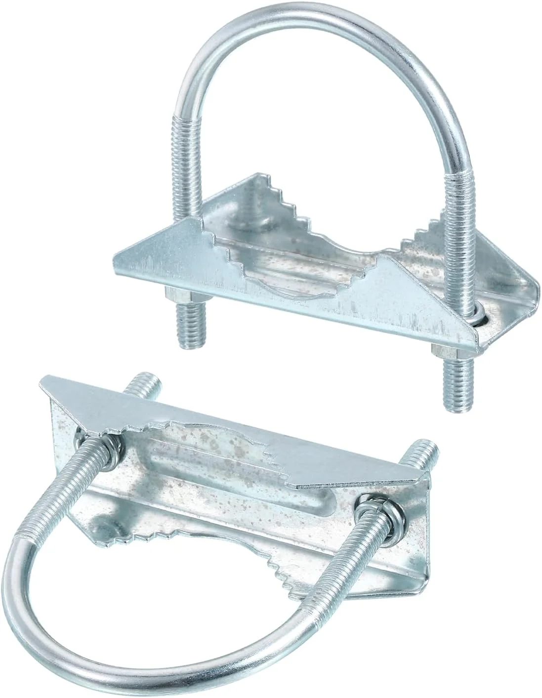 سورسینگ مپ 2 عدد کیت براکت متقاطع دکل آنتن بست U-Bolt سخت افزار نصب براکت فک V برای آنتن فضای باز، M6x52x75mm سورسینگ مپ 2 عدد کیت براکت متقاطع دکل آنتن بست U-Bolt سخت افزار نصب براکت فک V برای آنتن فضای باز، M6x52x75mm