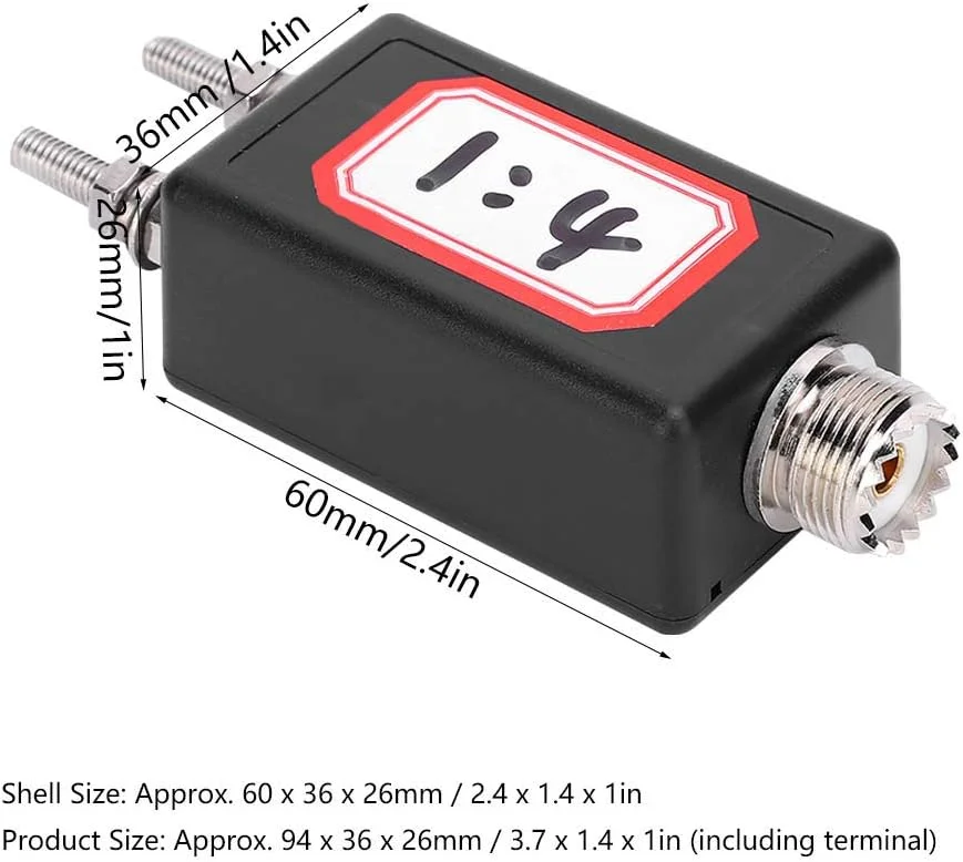 مینی بالون 4:1 Spacnana، مینی بالون HF 4:1، بالون QRP، آنتن موج کوتاه برای ایستگاه QRP در فضای باز و لوازم خانگی، قطعات الکترونیکی، آنتن مینی بالون 4:1 Spacnana، مینی بالون HF 4:1، بالون QRP، آنتن موج کوتاه برای ایستگاه QRP در فضای باز و لوازم خانگی، قطعات الکترونیکی، آنتن