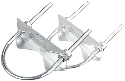 پایه آنتن هلیوم RAIGEN برای نصب روی میله، بست U ثابت، سخت افزار، براکت، مناسب برای فضای باز، پشت بام، ماینینگ Lora Hotspot، RAK Bobcat Nebra Sensecap Synchrobit MNTD (پایه استاندارد میله آنتن)