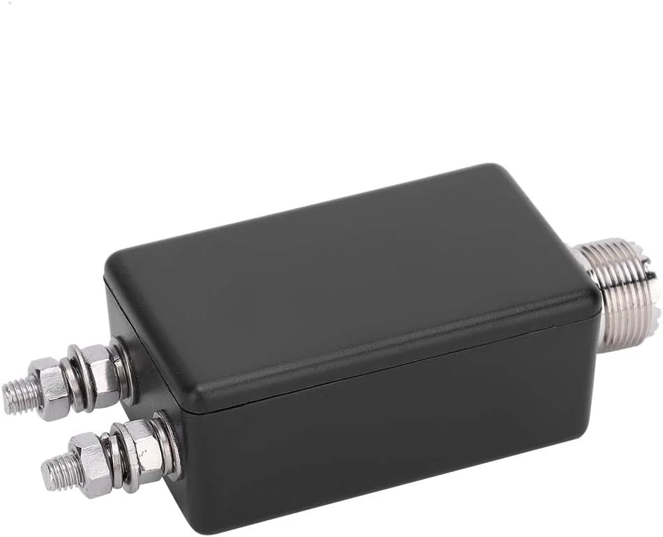 مینی بالون 1:1، بدنه پلاستیکی، آنتن موج کوتاه HF، 36x36x26 میلی متر، مناسب برای استفاده در ایستگاه QRP در فضای باز