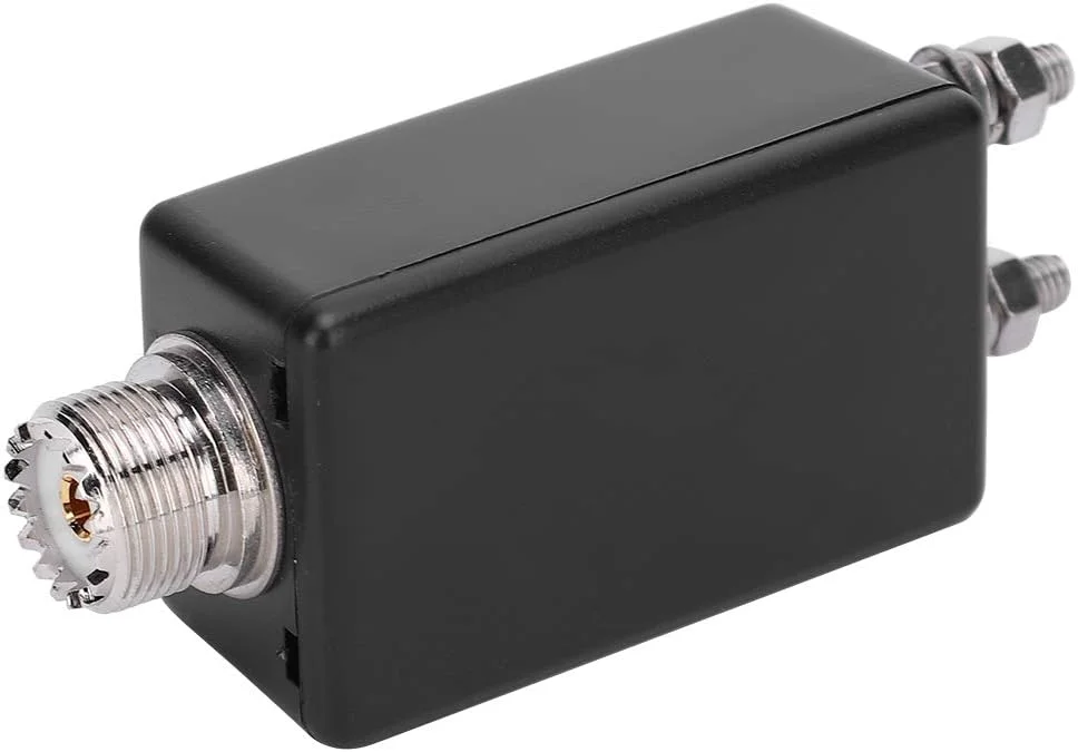 مینی بالون 1:1، بدنه پلاستیکی، آنتن موج کوتاه HF، 36x36x26 میلی متر، مناسب برای استفاده در ایستگاه QRP در فضای باز