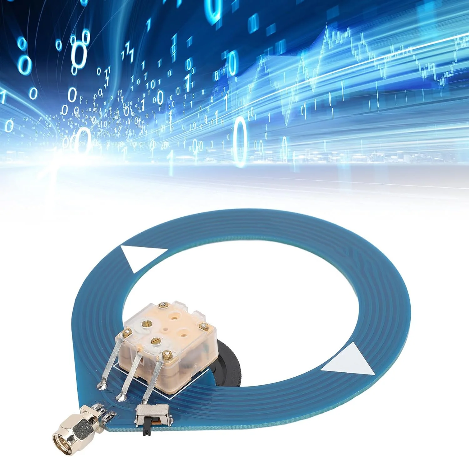 آنتن حلقه ای SW مست Phefop با عملکرد پایدار 4MHz-24MHz، سبک وزن و قابل حمل برای گیرنده مالاکیت، کمپینگ