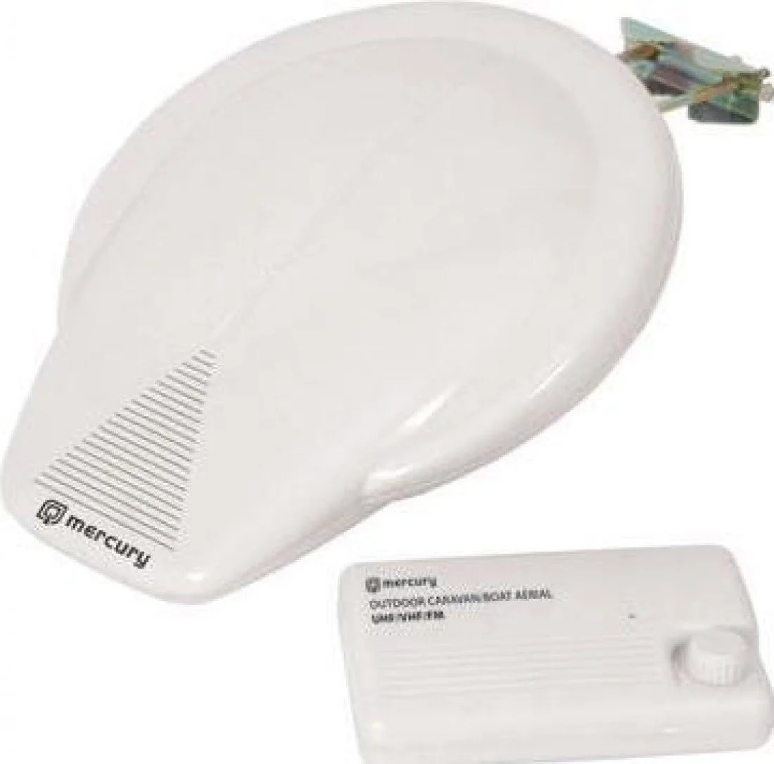 آنتن تلویزیون تقویت شده مرکوری مناسب کاروان، کمپینگ و قایق