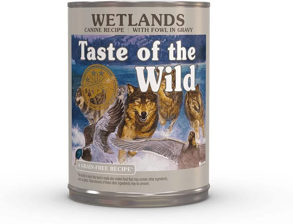 غذای سگ Taste of the Wild Wetlands Canine، 390 گرم