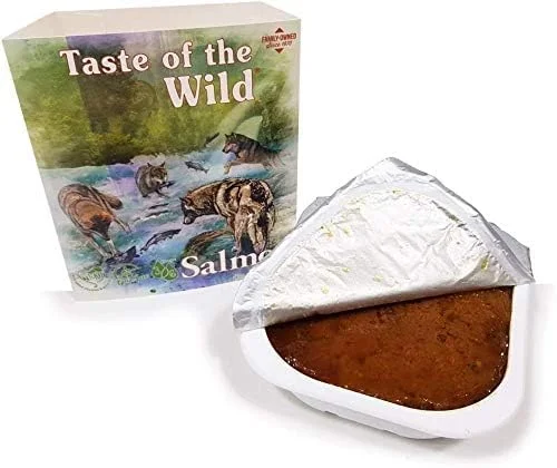 غذای مرطوب سگ طعم وحشی با طعم سالمون، میوه و سبزیجات، بسته 390 گرمی 3 عددی