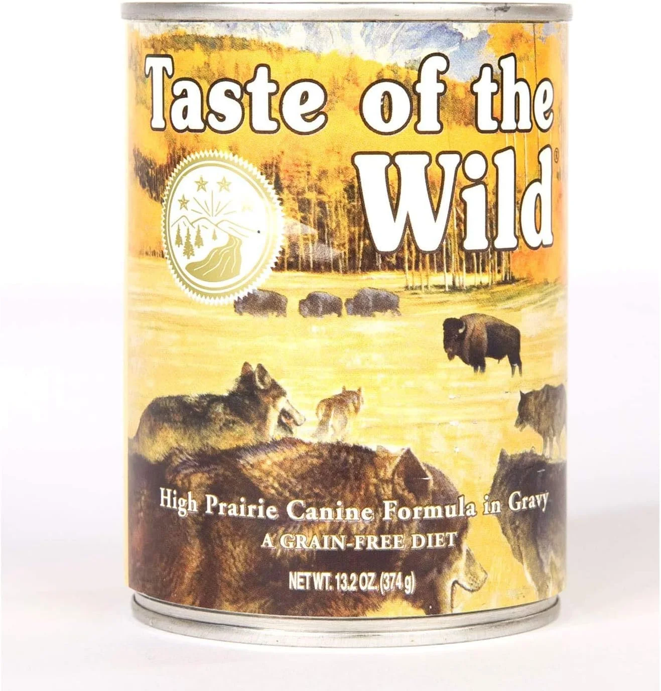 غذای مرطوب سگ Taste of Wild مدل High Prairie Canine وزن 375 گرم - بسته 3 عددی