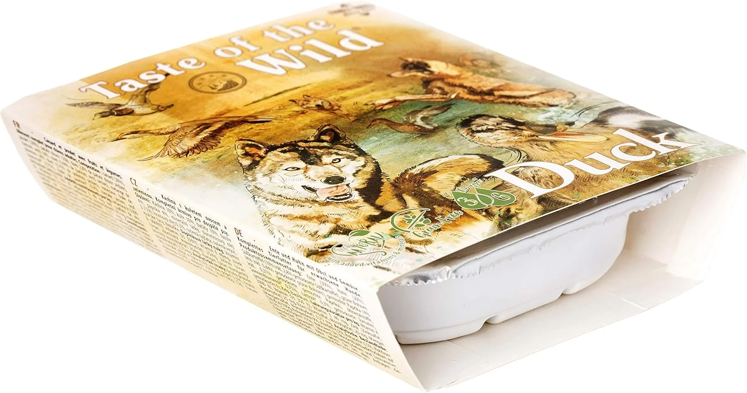 غذای مرطوب سگ طعم طبیعت با طعم اردک، میوه و سبزیجات، 390 گرم