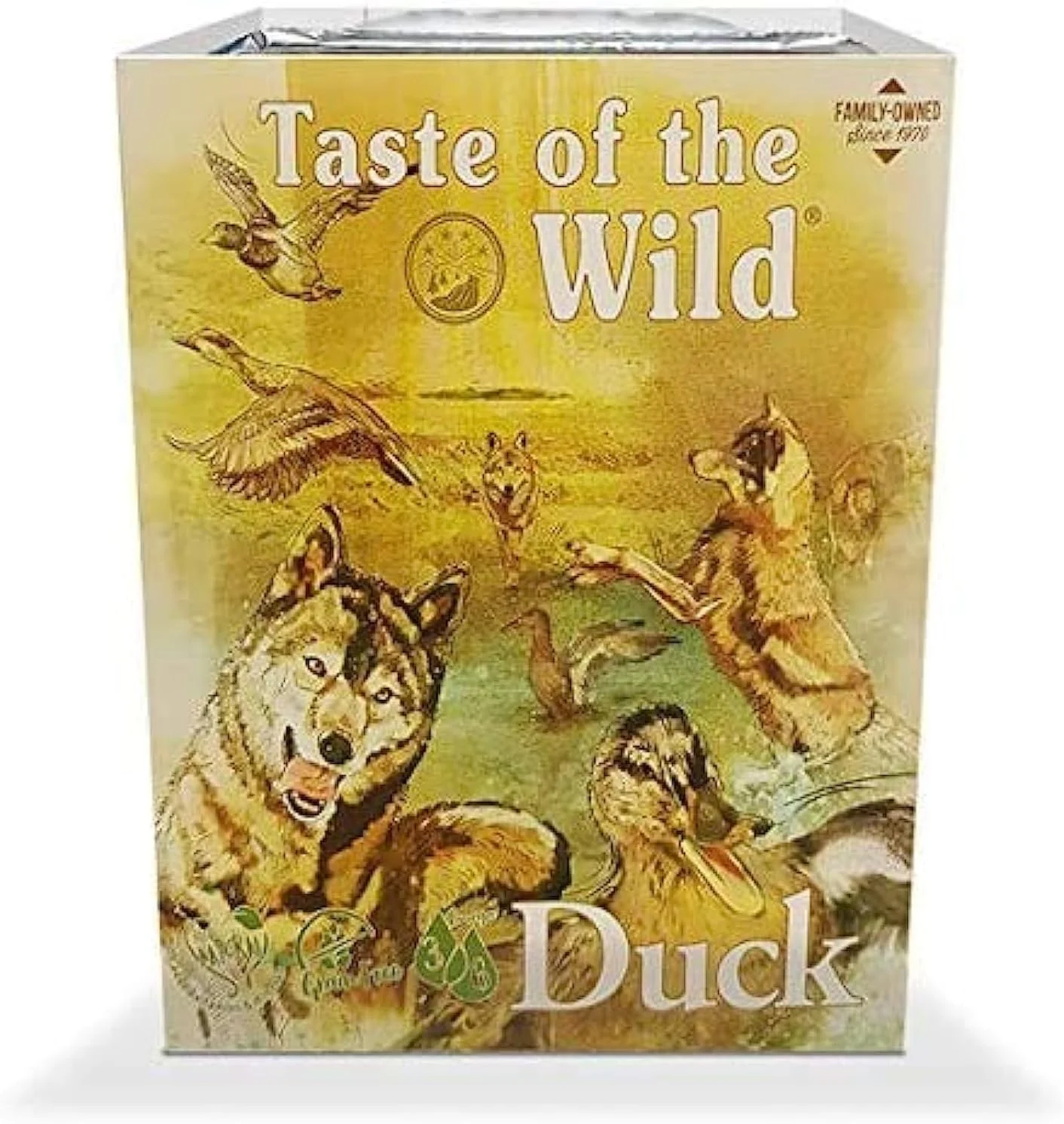 غذای مرطوب سگ Taste of Wild با طعم اردک، میوه و سبزیجات، سینی 390 گرمی (بسته 3 عددی)