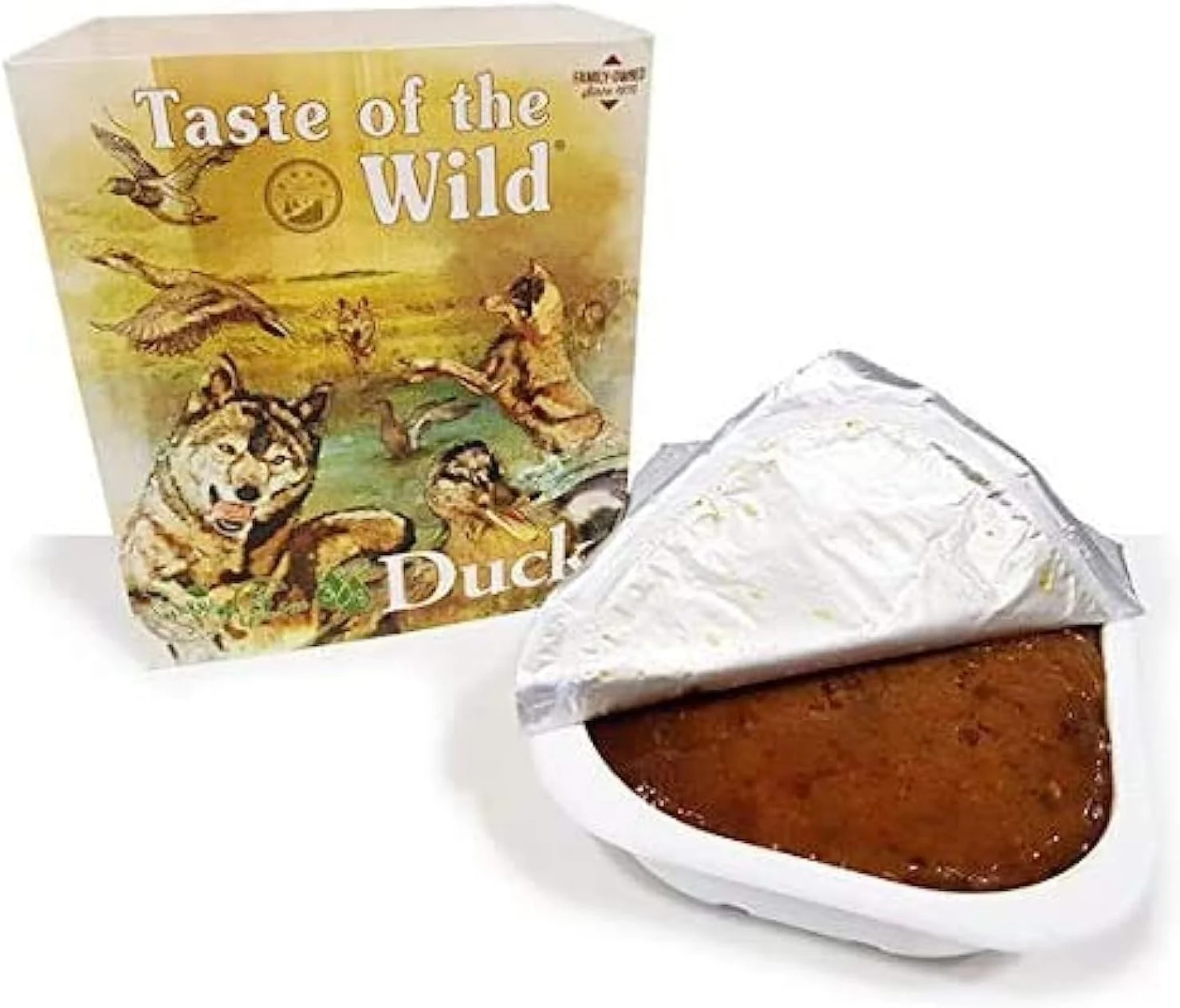 غذای مرطوب سگ Taste of Wild با طعم اردک، میوه و سبزیجات، سینی 390 گرمی (بسته 3 عددی)