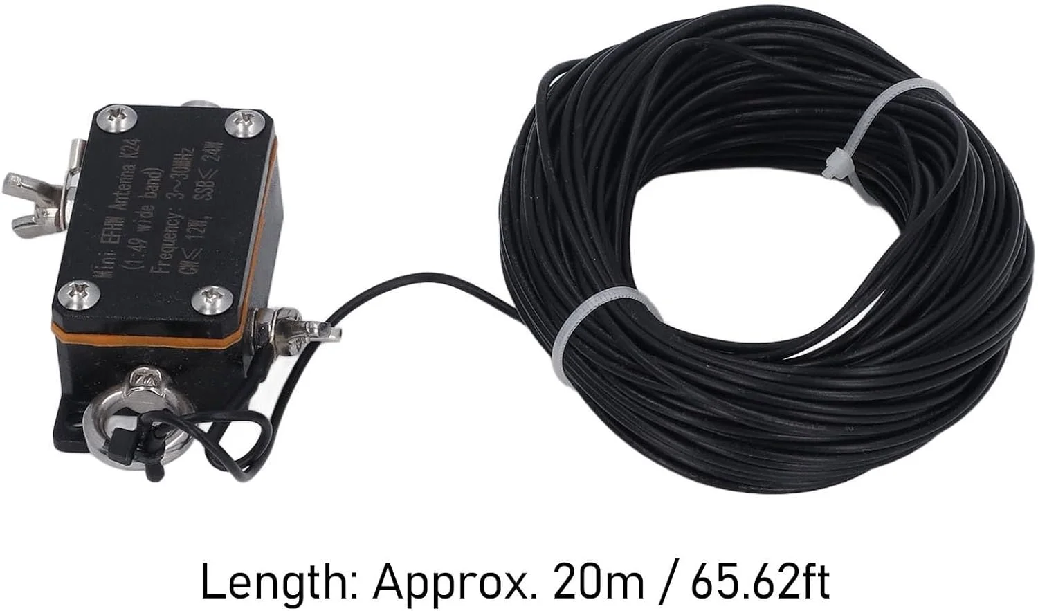 آنتن نیم موج تغذیه انتهایی بالون 1:49 آنتن موج کوتاه HF 3-30MHz آنتن رادیویی کوتاه قابل حمل