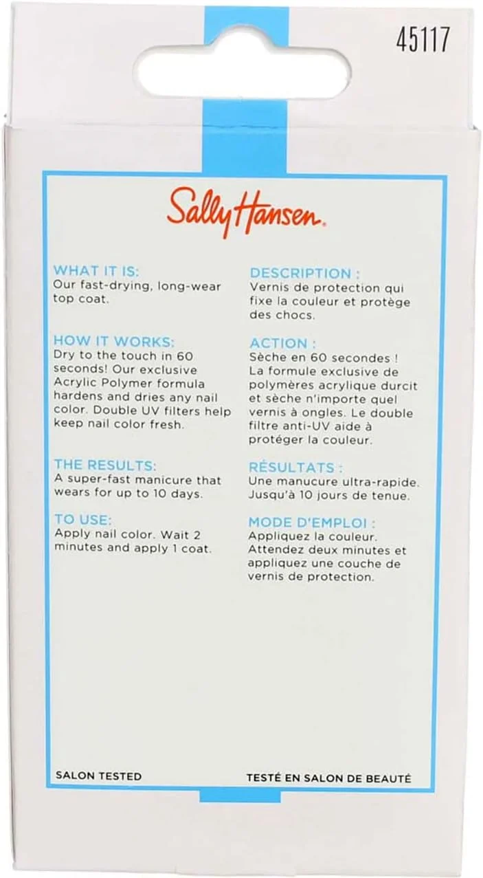 تاپ کت خشک کننده سریع Insta-Dri™ سالی هانسن تاپ کت خشک کننده سریع Insta-Dri™ سالی هانسن