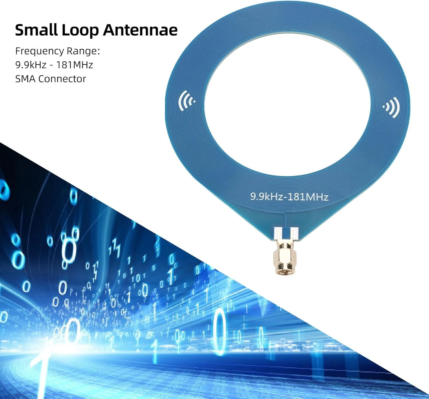 آنتن BB Loop با کانکتور SMA، رادیو پهن باند دونات 9.9KHz تا 181MHz برای کمپینگ و پیاده روی در فضای باز (سوزن داخلی) آنتن BB Loop با کانکتور SMA، رادیو پهن باند دونات 9.9KHz تا 181MHz برای کمپینگ و پیاده روی در فضای باز (سوزن داخلی)