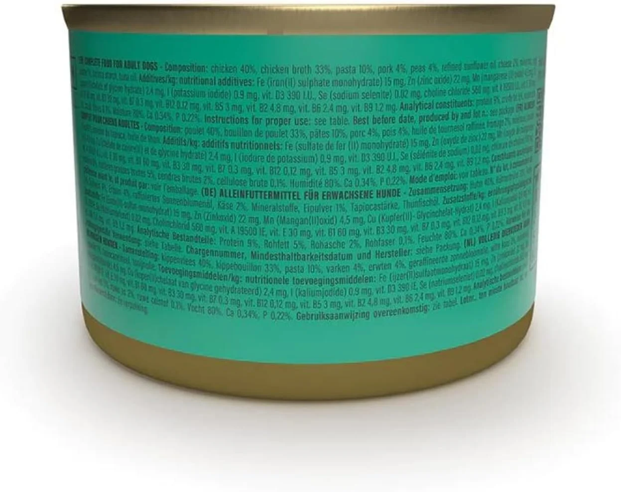 غذای کامل سگ شسیر طعم دنیا مرغ با کربونارا 150 گرم غذای کامل سگ شسیر طعم دنیا مرغ با کربونارا 150 گرم