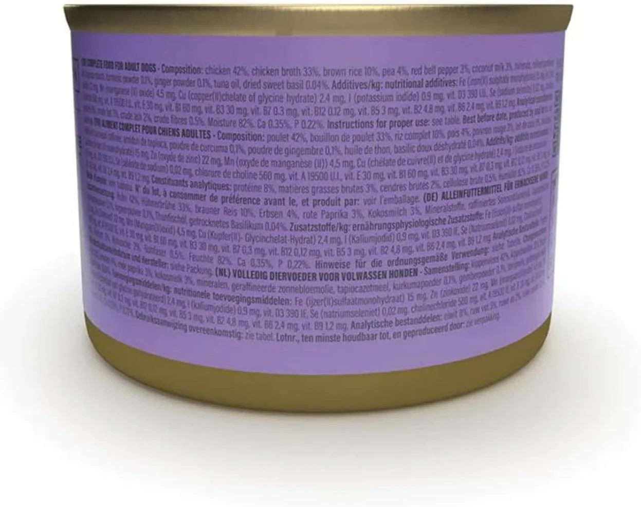 غذای مرطوب سگ شسیر طعم دنیا با طعم مرغ نارگیلی تایلندی 150 گرم