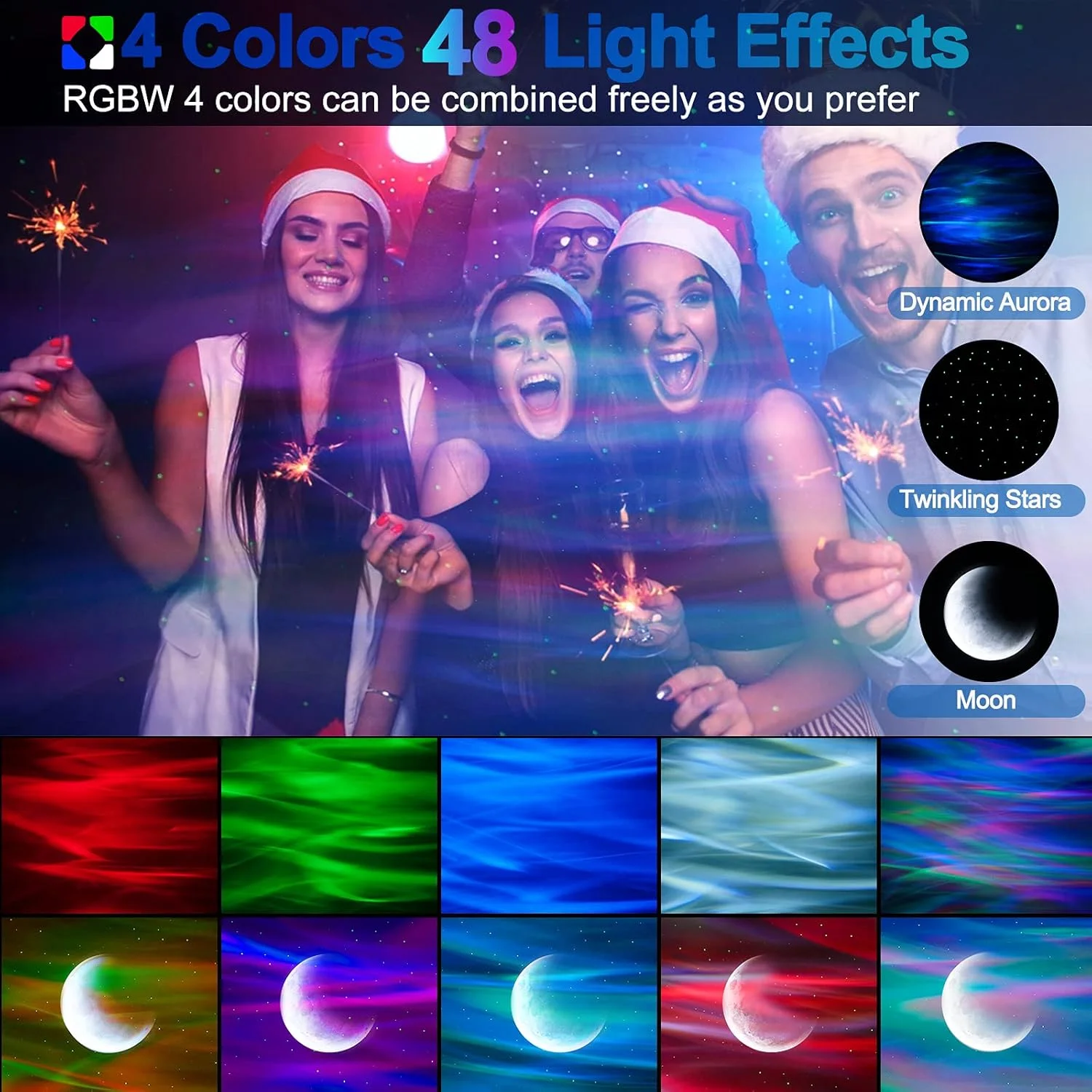 پروژکتور ستاره ای Cadrim با بلندگوی بلوتوث و ریموت کنترل، پروژکتور کهکشان نورهای شمالی Aurora با ماه و ستاره، پروژکتور نور شب برای اتاق خواب، سینمای خانگی، بازی کودکان و بزرگسالان، مهمانی های اتاق پروژکتور ستاره ای Cadrim با بلندگوی بلوتوث و ریموت کنترل، پروژکتور کهکشان نورهای شمالی Aurora با ماه و ستاره، پروژکتور نور شب برای اتاق خواب، سینمای خانگی، بازی کودکان و بزرگسالان، مهمانی های اتاق