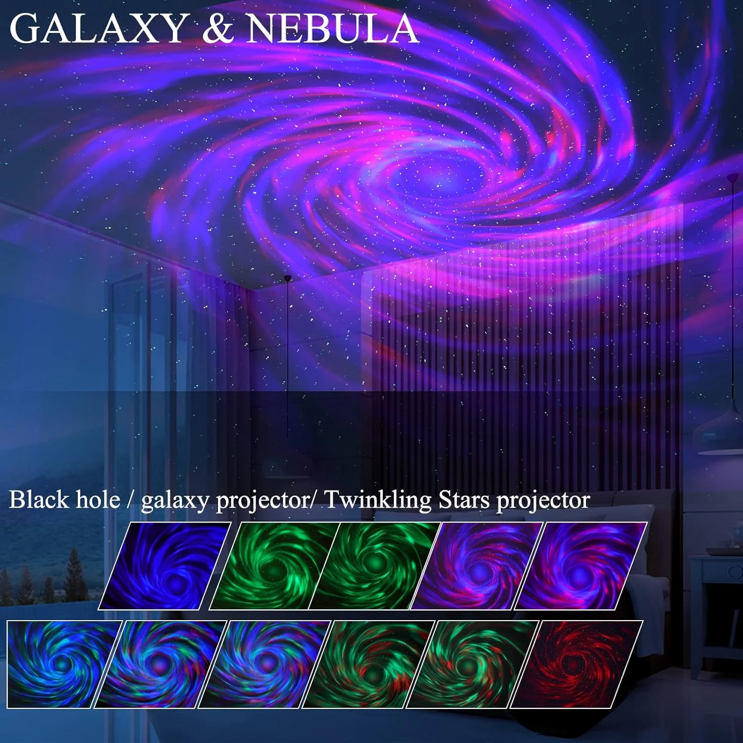 چراغ دیسکو، چراغ های شب، چراغ های دیسکو برای جشن تولد، هدایای تولد برای همه، چراغ های مهمانی توپ دیسکو پروژکتور ستاره کهکشانی برای اتاق، اتاق خواب، اتاق نشیمن، سال نو، چراغ کریسمس