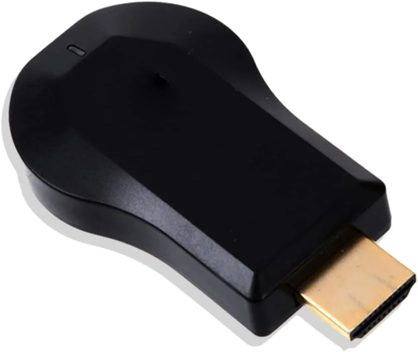 دانگل نمایشگر بی‌سیم وای‌فای HDMI، آداپتور انتقال تصویر برای اندروید/آیفون/آی‌پد/ویندوز/میراکست/مک‌اواس به تلویزیون/پروژکتور/مانیتور - مشکی
