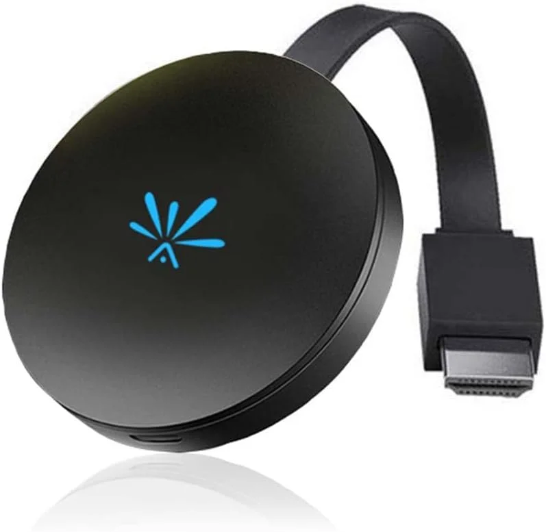 دانگل گیرنده نمایشگر بی‌سیم، پخش صفحه نمایش تلویزیون وای‌فای 5G، همگام‌ساز پروژکتور ویدئویی 1080P 4K برای آینه کردن صفحه نمایش تلویزیون از تلفن همراه/تبلت/کامپیوتر