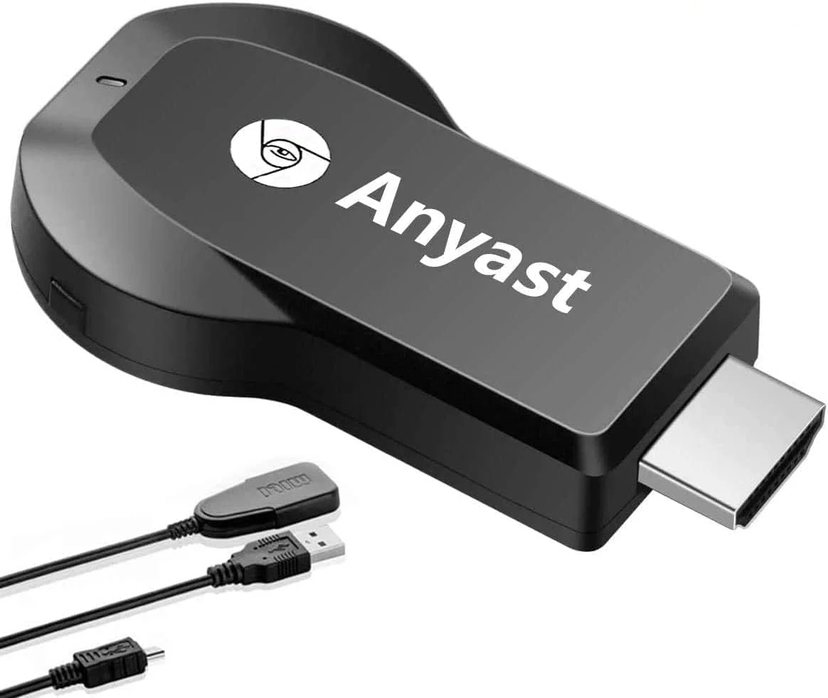 دانگل نمایشگر HDMI وای فای، آداپتور نمایشگر HDMI بی سیم 4K، دانگل گیرنده Mirroring صفحه نمایش موبایل 1080P به تلویزیون/پروژکتور سازگار با اندروید مک آی او اس ویندوز