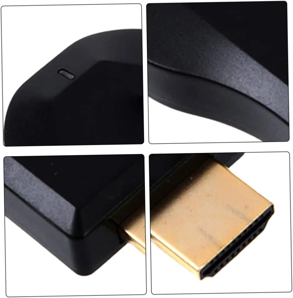 دانگل نمایشگر بیسیم وایفای HDMI، آداپتور انتقال تصویر برای اندروید/آیفون/آیپد/ویندوز/میراکست/مکاواس به تلویزیون/پروژکتور/مانیتور - مشکی دانگل نمایشگر بیسیم وایفای HDMI، آداپتور انتقال تصویر برای اندروید/آیفون/آیپد/ویندوز/میراکست/مکاواس به تلویزیون/پروژکتور/مانیتور - مشکی