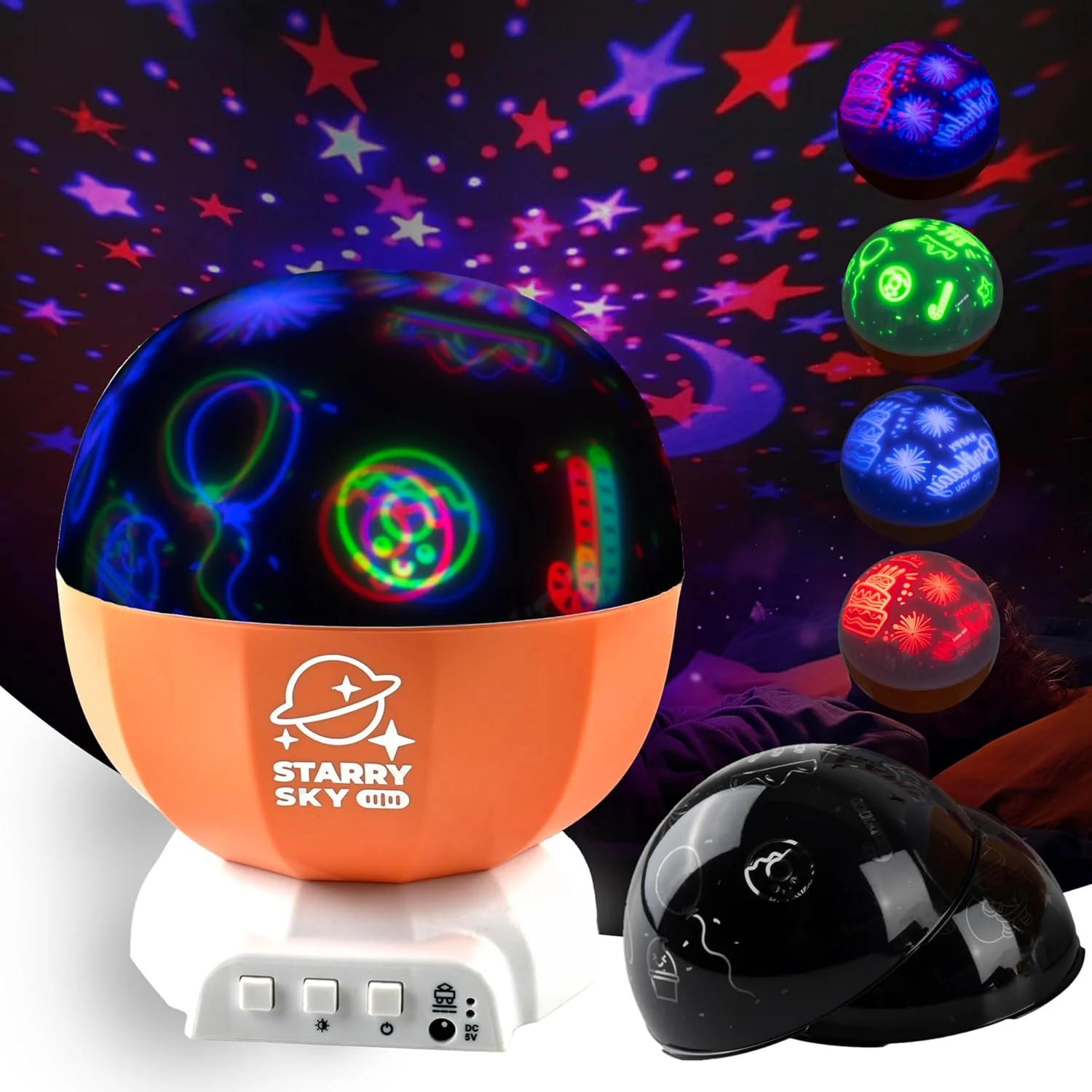 چراغ خواب پروژکتوری بامبیبو برای دختران و پسران - چراغ خواب آسمان پرستاره | پروژکتور خواب جادویی کودک نوپا | چراغ پروژکتوری برای دختران | چراغ خواب پروژکتوری کودک | چراغ خواب پروژکتوری پسرانه چراغ خواب پروژکتوری بامبیبو برای دختران و پسران - چراغ خواب آسمان پرستاره | پروژکتور خواب جادویی کودک نوپا | چراغ پروژکتوری برای دختران | چراغ خواب پروژکتوری کودک | چراغ خواب پروژکتوری پسرانه