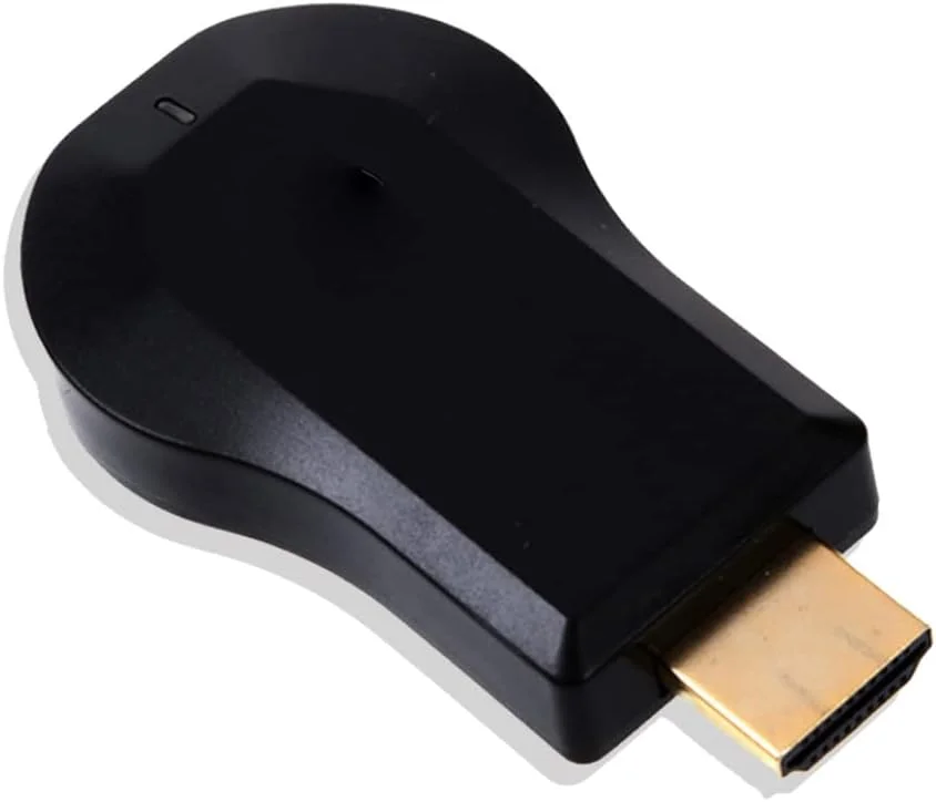 دستگاه نمایشگر بی‌سیم، گیرنده HDMI وای فای، آداپتور انتقال تصویر برای اندروید/آیفون/آی‌پد/ویندوز/میراکست/سیستم عامل به تلویزیون/پروژکتور/مانیتور - مشکی، پروژکتورها