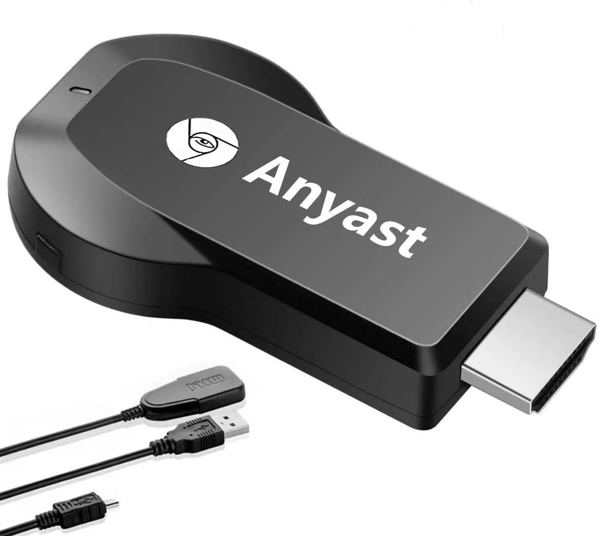 دانگل نمایشگر وای فای، آداپتور نمایشگر HDMI بی سیم 4K، دانگل گیرنده بازتاب صفحه نمایش موبایل 1080P به تلویزیون/پروژکتور سازگار با اندروید مک آی‌اواس ویندوز