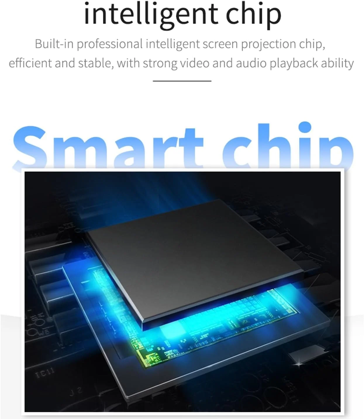 آداپتور HDMI بی‌سیم 1080P، دانگل انتقال تصویر 2.4 گیگاهرتز برای اندروید/IOS/ویندوز/مک، پشتیبانی از Miracast، DLNA، Airplay برای تلویزیون‌ها و پروژکتورها