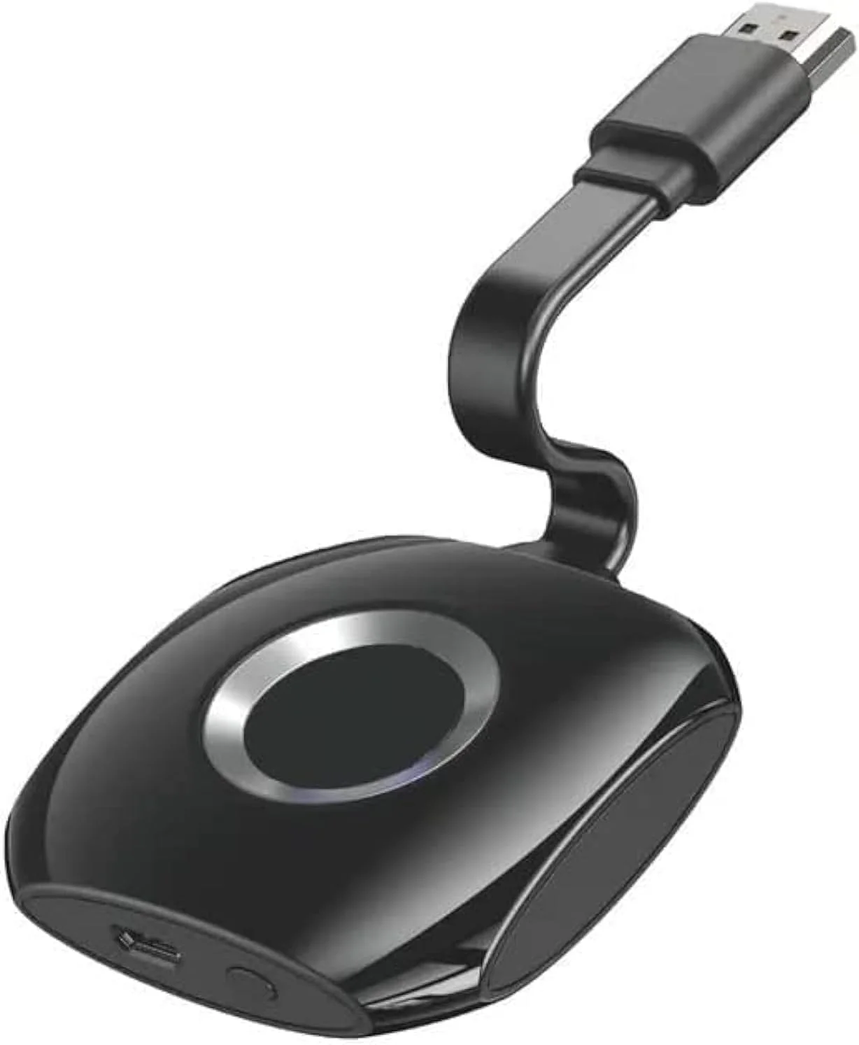 دانگل HDMI بی سیم FB، آداپتور نمایشگر 4K برای تلویزیون/آیفون/آیپد/OS/اندروید/ویندوز/کامپیوتر به HDTV/مانیتور/پروژکتور/مک، پشتیبانی از Miracast Airplay DLNA