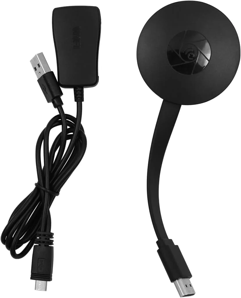 دانگل HDMI بی‌سیم WANGCL، آداپتور دانگل نمایشگر بی‌سیم، پخش صدا و تصویر با کیفیت 1080P، گیرنده دانگل پخش رسانه برای اتصال تلفن/رایانه شخصی/تبلت به پروژکتور تلویزیون HD