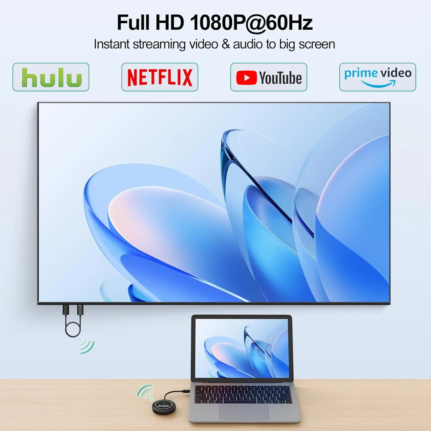 فرستنده و گیرنده HDMI بی سیم 1080P فرستنده و گیرنده HDMI بی سیم 1080P