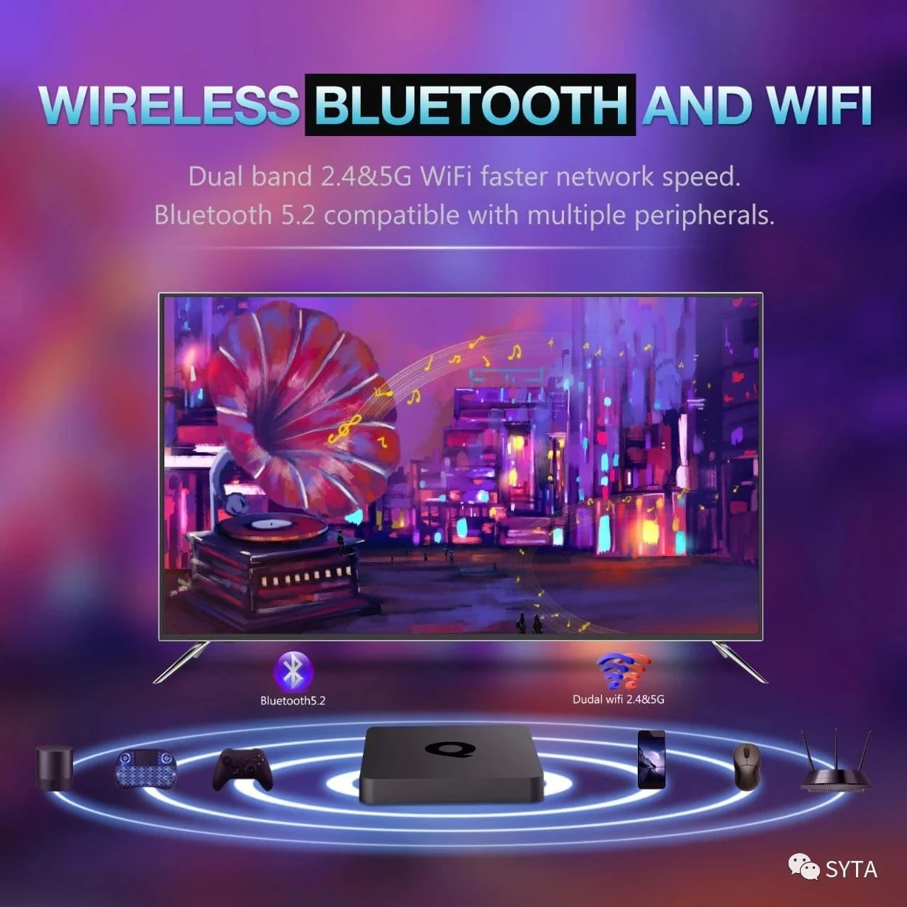 جعبه تلویزیون هوشمند MT 4K مدل 2025 با پخش کننده رسانه ای 4K Ultra HD | اتصال دو بانده | پشتیبانی از Google TV و Google Assistant و ریموت - مشکی | با اشتراک رایگان 1 ساله جعبه تلویزیون هوشمند MT 4K مدل 2025 با پخش کننده رسانه ای 4K Ultra HD | اتصال دو بانده | پشتیبانی از Google TV و Google Assistant و ریموت - مشکی | با اشتراک رایگان 1 ساله