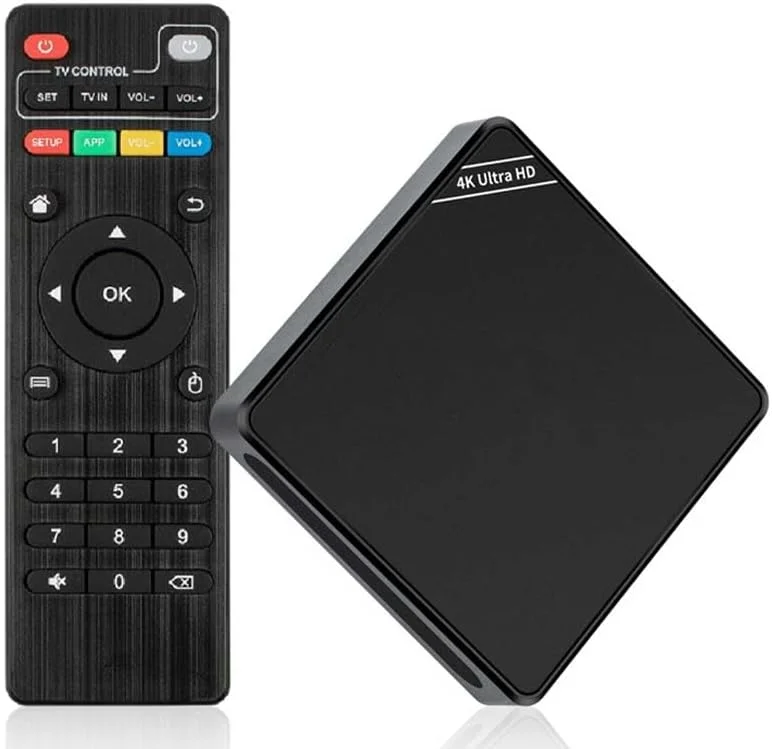 باکس کامپیوتر 4K Ultra HD، رم 8 گیگابایت، رام 128 گیگابایت، HDR10+، WiFi 6، بلوتوث 5.2، ریموت کنترل صوتی