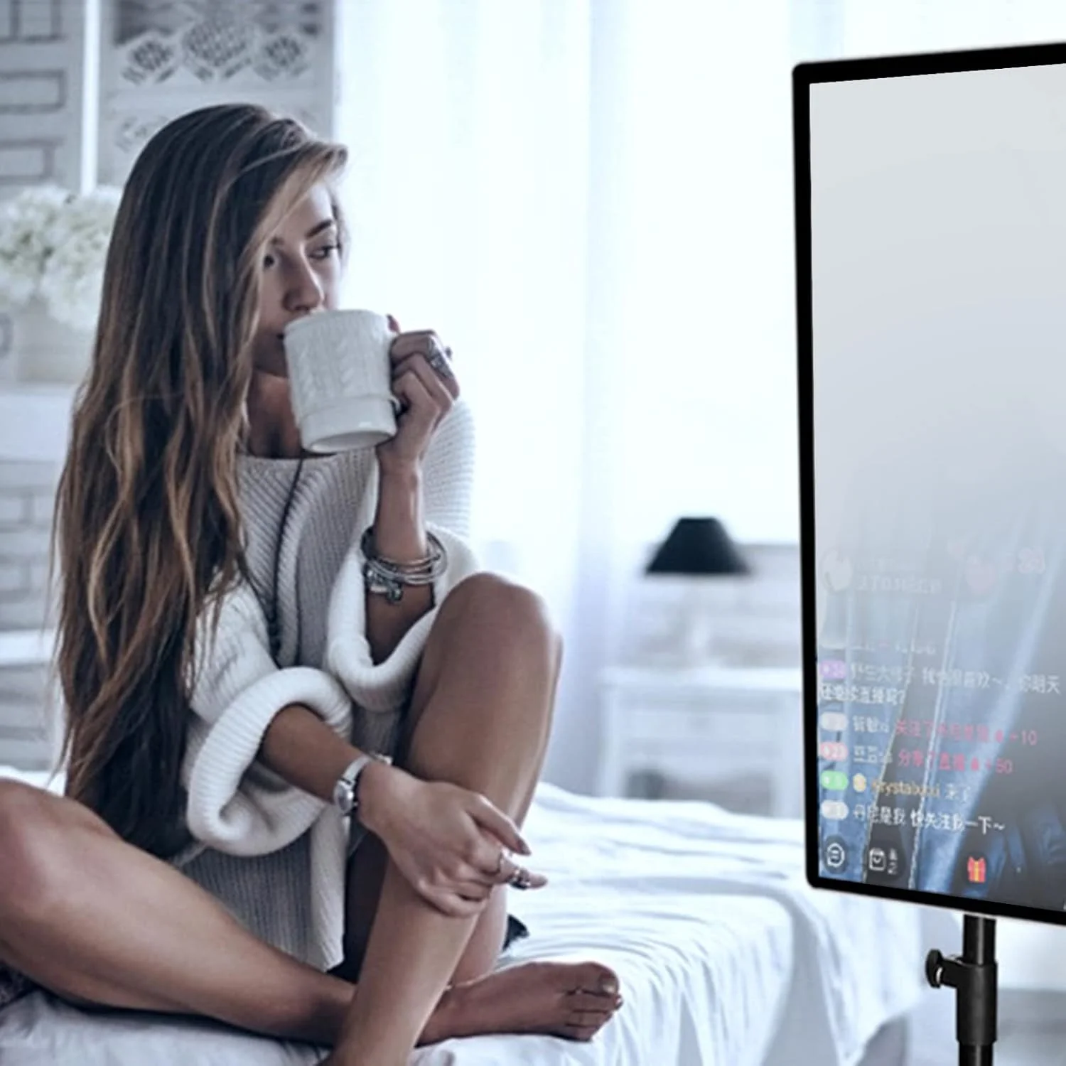 دانگل نمایشگر بی سیم Vbestlife، دانگل گیرنده بازتاب صفحه نمایش موبایل WiFi 1080P به پروژکتور تلویزیون، دو باند 5G، صفحه نمایش یکسان بی سیم