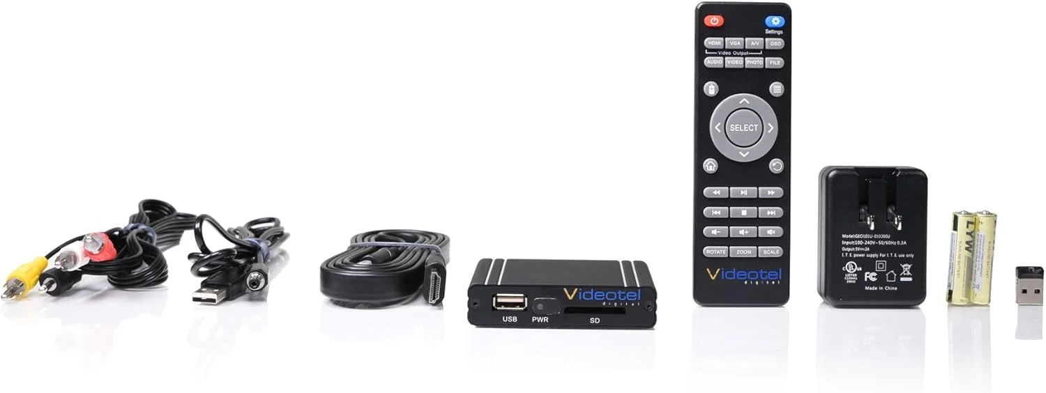 پخش کننده رسانه ای دیجیتال VP70 LTE تجاری Videotel، پخش خودکار، شروع خودکار و حلقه خودکار فایل های ویدئویی و تصویری یا ترکیبی از فایل ها