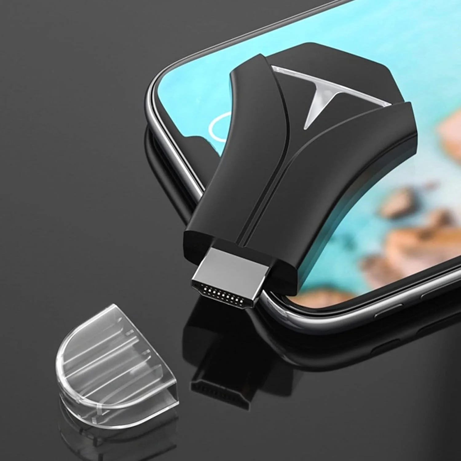 آداپتور نمایشگر بی‌سیم HDMI Vbestlife، گیرنده بازتاب صفحه نمایش موبایل WiFi 1080P برای Miracast، DLNA، Airplay، بازتاب Airplay