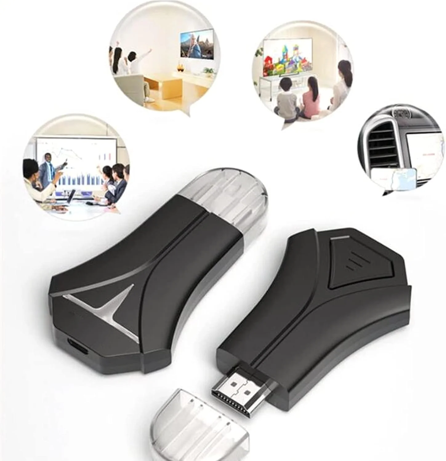 آداپتور نمایشگر بی‌سیم HDMI Vbestlife، گیرنده بازتاب صفحه نمایش موبایل WiFi 1080P برای Miracast، DLNA، Airplay، بازتاب Airplay