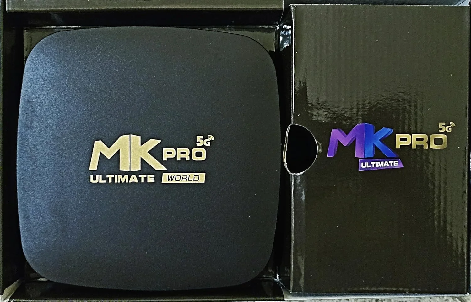 اندروید باکس MK Pro Ultimate 5G، کیفیت 12K UltraHD، رم 20 گیگابایت، حافظه داخلی 300 گیگابایت، اندروید 12، وای فای دوگانه، کیفیت 1080P Full HD، بلوتوث