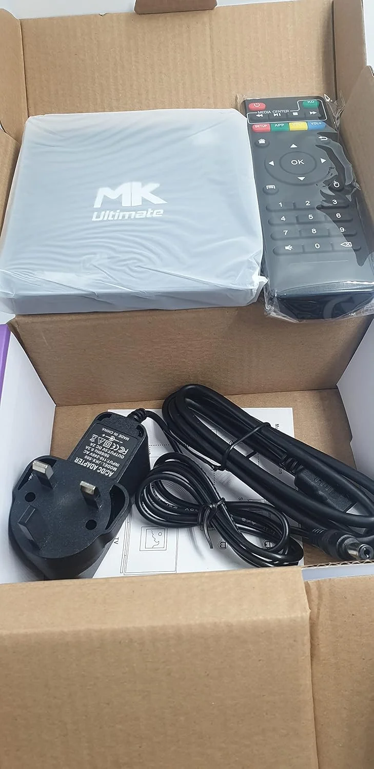 دستگاه پخش هوشمند تلویزیون اندروید Mk Ultimate - پخش کننده رسانه هوشمند 6K Ultra HD سازگار با پروژکتور تلویزیون - مجهز به اندروید نسخه 10