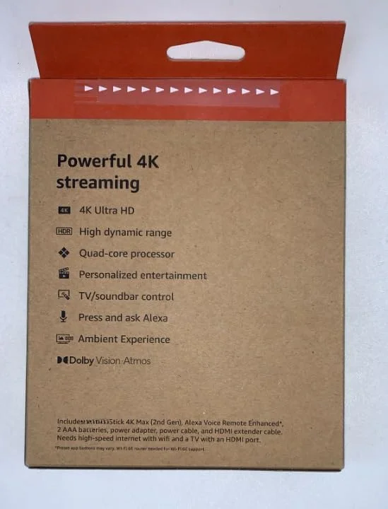 استیک تلویزیون Fierr مدل 4K MAX نسخه جدید 2025 Vision Global Edition با حافظه 16 گیگابایت (نسل دوم) با ریموت الکسا و پشتیبانی از Wi-Fi