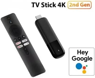 تی وی استیک 4K نسل دوم 2025 گوگل تی وی اسمارت HDR رم 2 گیگابایت رام 8 گیگابایت بلوتوث 5.2 تی وی مینی دانگل مدیا 5.0