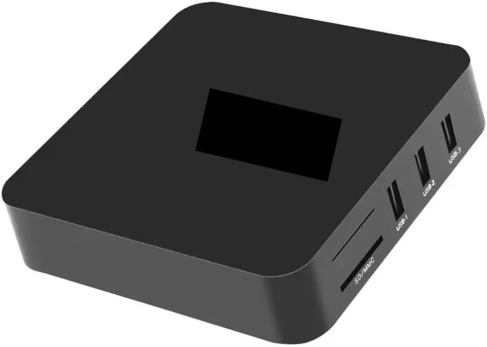 دستگاه اندروید باکس هوشمند TRADEGATE مدل 2024 – پخش کننده رسانه ای سینمای خانگی با اندروید 11.1 | ست تاپ باکس HDMI با وای فای دوگانه 5G، رم 2 گیگابایتی، رام 16 گیگابایتی، پخش جریانی سه بعدی با کیفیت 1080p Full HD و پشتیبانی از برنامه ها