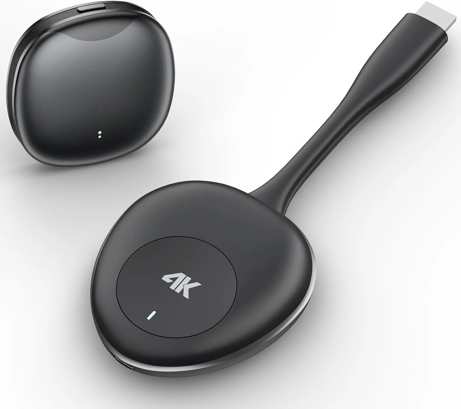 فرستنده و گیرنده HDMI بی‌سیم توبو 4K، توسعه دهنده بی‌سیم HDMI فایل صوتی و تصویری رسانه استریمینگ، برد بلند 50 متری 165FT، پخش ویدیو و صدا از لپ‌تاپ کامپیوتر به مانیتور (TD-1213H، مشکی)