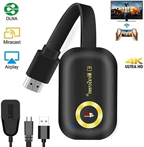 دانگل نمایشگر بیسیم توبو 4K HDMI WiFi Miracast، انتقال صفحه نمایش، پخش Airplay از تلفن به تلویزیون/پروژکتور، گیرنده پشتیبانی از Android Mac iOS Windows دانگل نمایشگر بیسیم توبو 4K HDMI WiFi Miracast، انتقال صفحه نمایش، پخش Airplay از تلفن به تلویزیون/پروژکتور، گیرنده پشتیبانی از Android Mac iOS Windows