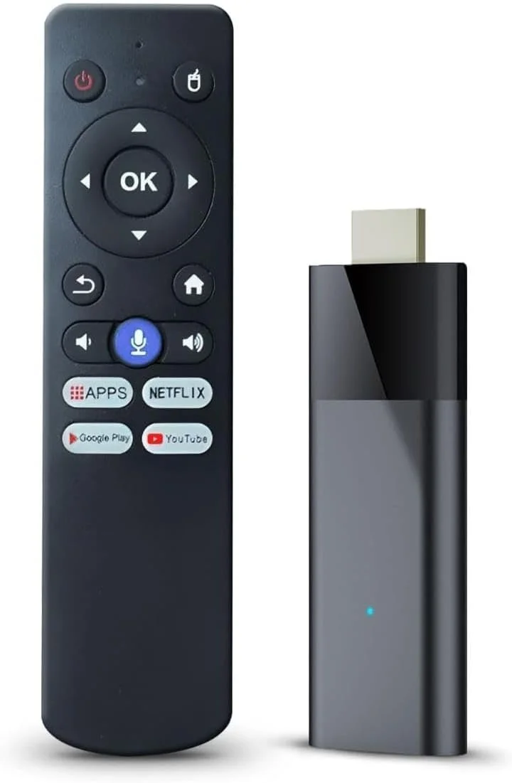 MNN TV Stick، پخش کننده رسانه ای با دکمه نتفلیکس، HDMI، تمام کانال های جهان با بسته کامل رایگان برای یک سال.