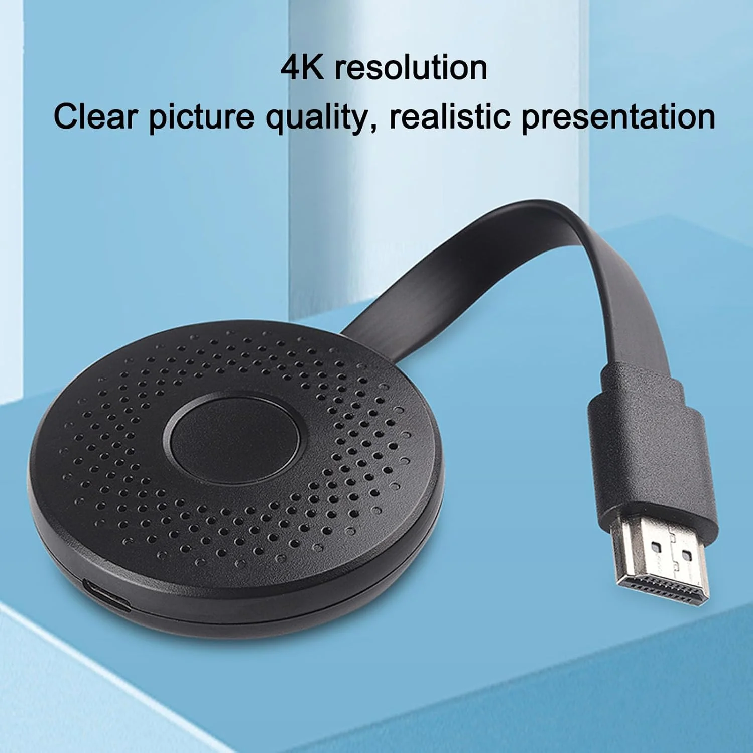 آداپتور نمایشگر 4K HD، حداکثر رزولوشن 4K با سرعت 30 هرتز برای پخش رسانه، دانگل گیرنده انعکاس صفحه نمایش موبایل با رابط چند رسانه ای برای اندروید آداپتور نمایشگر 4K HD، حداکثر رزولوشن 4K با سرعت 30 هرتز برای پخش رسانه، دانگل گیرنده انعکاس صفحه نمایش موبایل با رابط چند رسانه ای برای اندروید
