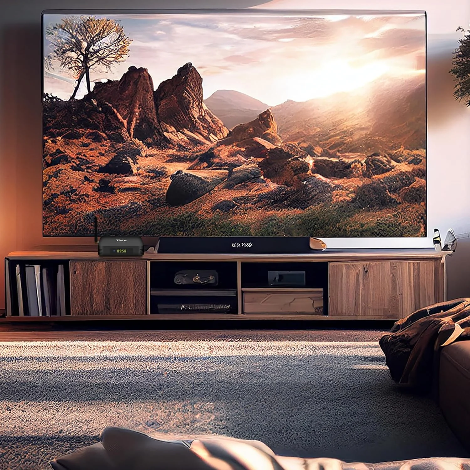 اندروید تی وی باکس Retoo مدل TX6 به همراه ریموت کنترل | کلاینت استریمینگ رسانه | 4 گیگابایت رم، 32 گیگابایت رام | HDMI، Miracast، HDR، پردازنده چهار هسته ای AllWinner H6، وای فای 2.4 گیگاهرتز، اترنت، USB 3.0، کارت گرافیک هوشمند MALI-T720 اندروید تی وی باکس Retoo مدل TX6 به همراه ریموت کنترل | کلاینت استریمینگ رسانه | 4 گیگابایت رم، 32 گیگابایت رام | HDMI، Miracast، HDR، پردازنده چهار هسته ای AllWinner H6، وای فای 2.4 گیگاهرتز، اترنت، USB 3.0، کارت گرافیک هوشمند MALI-T720